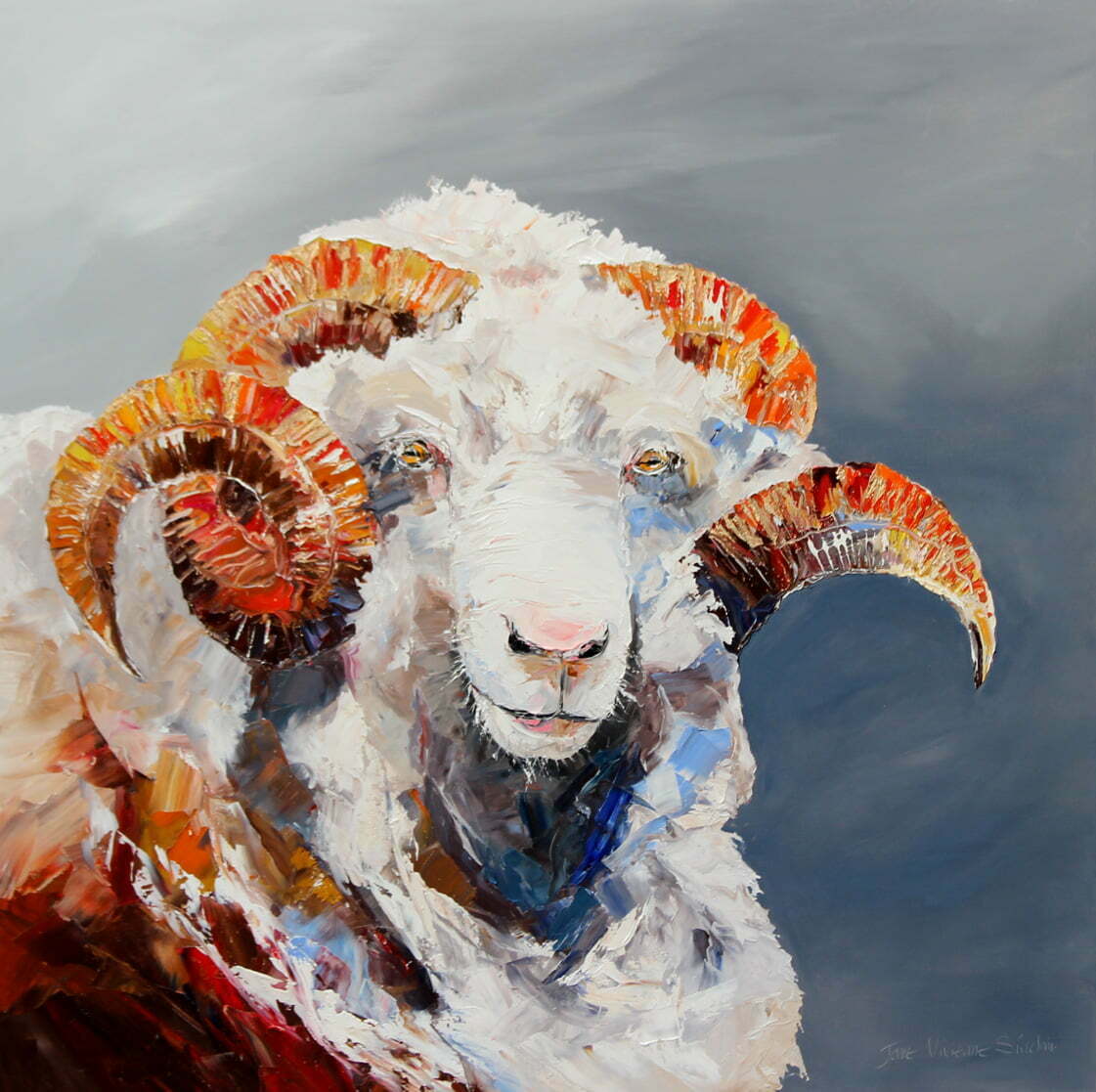 thor ram painting central otago storm